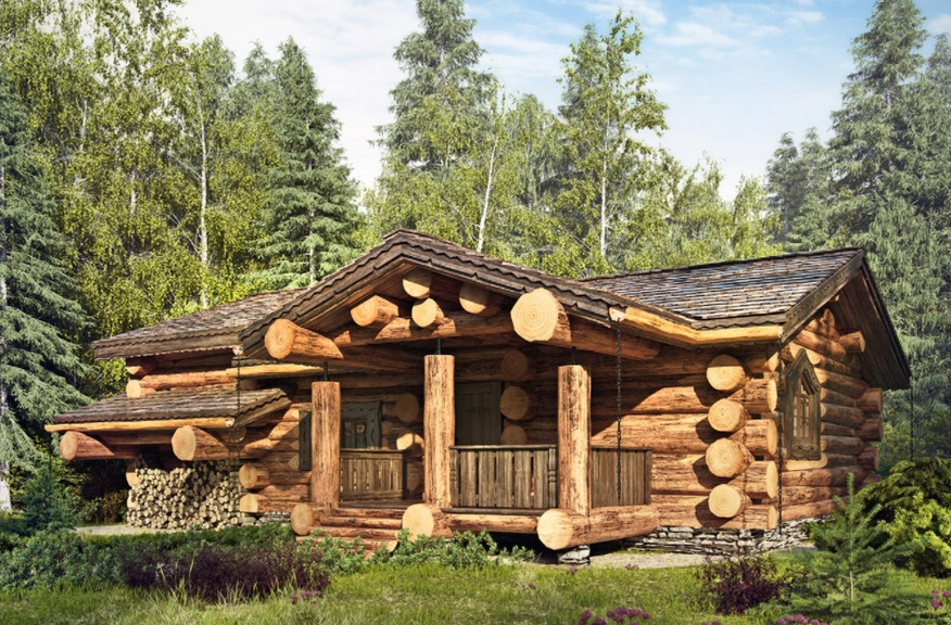 Натуральная Эстетика: Уникальные Преимущества Банных Построек из Крупных Бревен